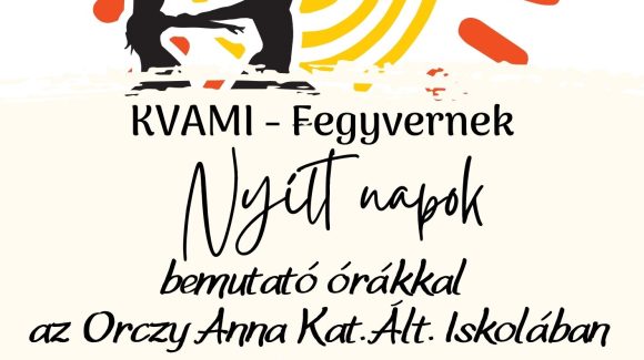 KVAMI Nyílt órák