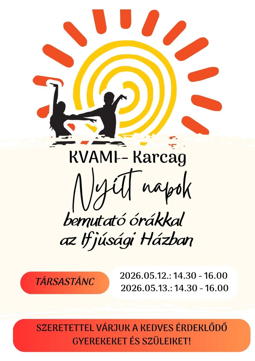 KVAMI Nyílt órák