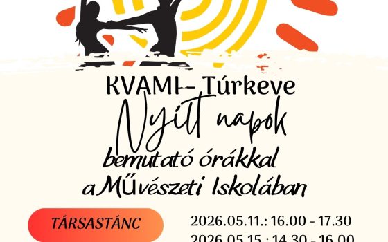 KVAMI Nyílt órák KVAMI Nyílt órák